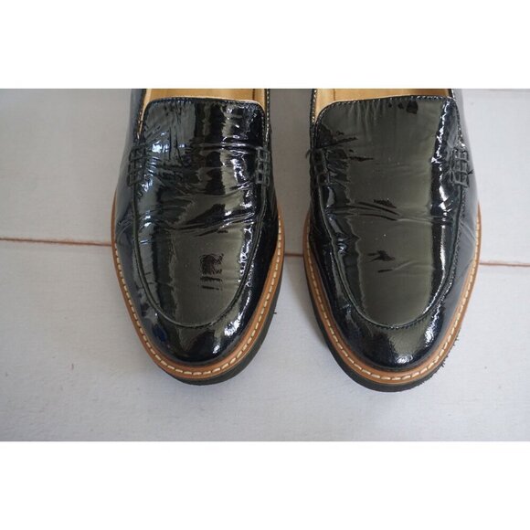 Naturalizer ANDIE Black Patent Leather Loafer Shoes - Size 10M - Picture 5 of 9